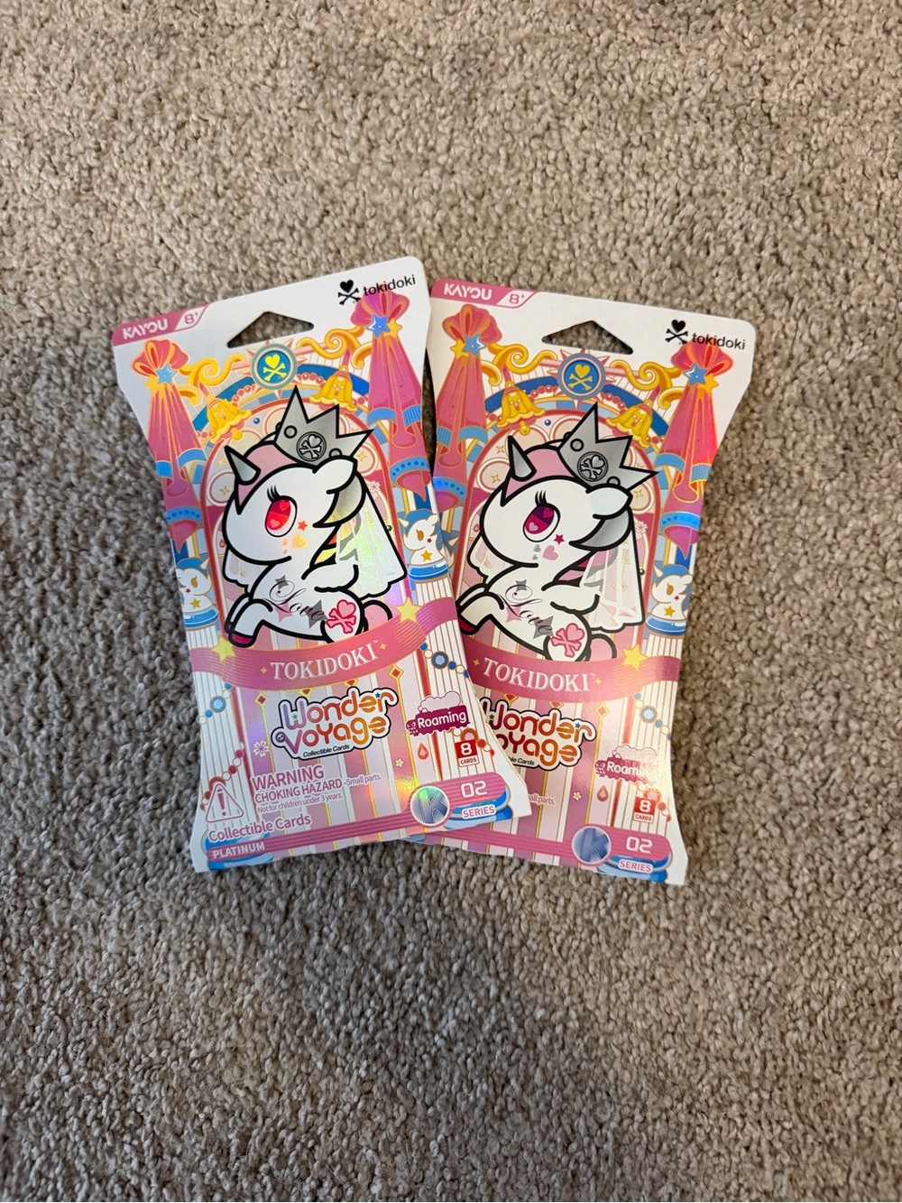 Tokidoki Wonder Voyage Series 2 Cards Set of 2